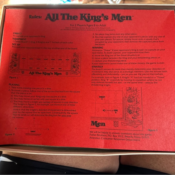 Vtg 1979 All The King's‎ Men Board Game By Parker's Brothers  *Read Description* - Picture 4 of 10